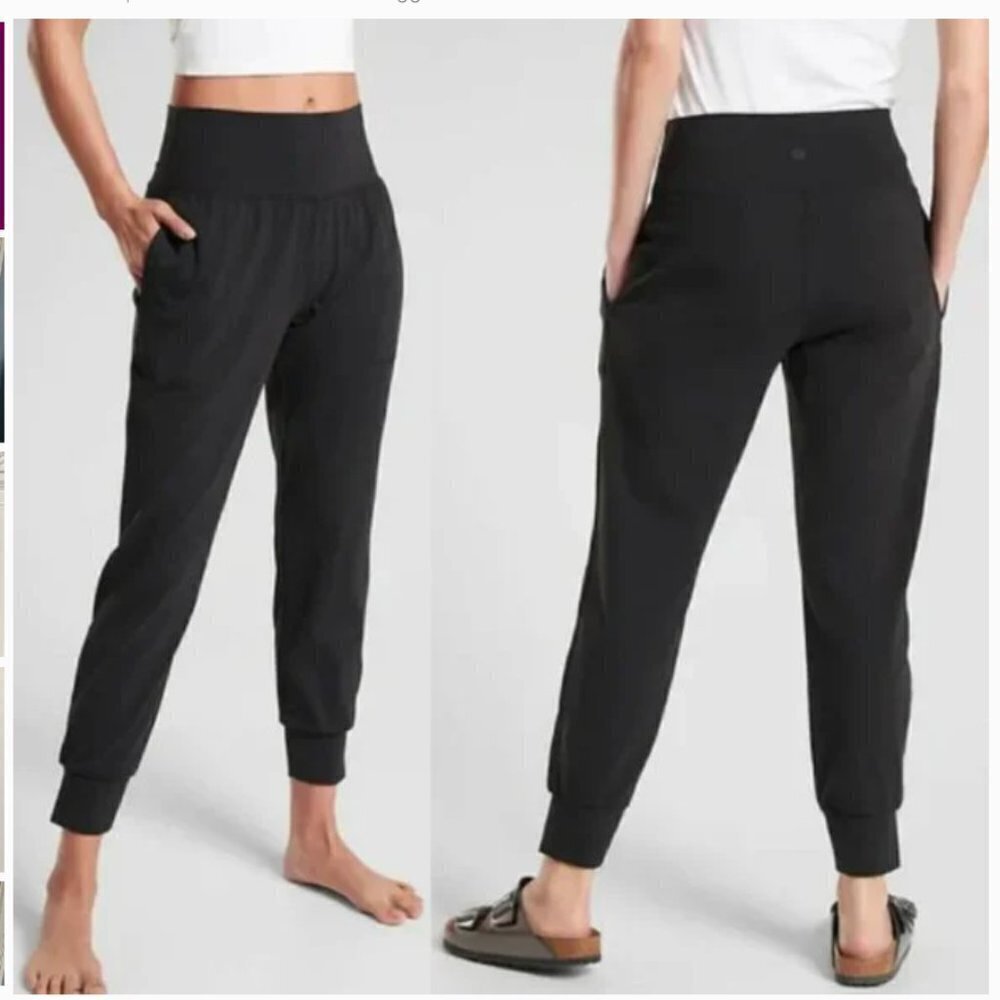 Athleta Cruise Jogger in Powervita Black size‎ Small
